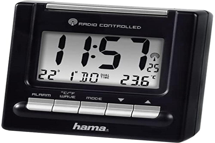 Hama Radiowecker Digital, Schwarz, S