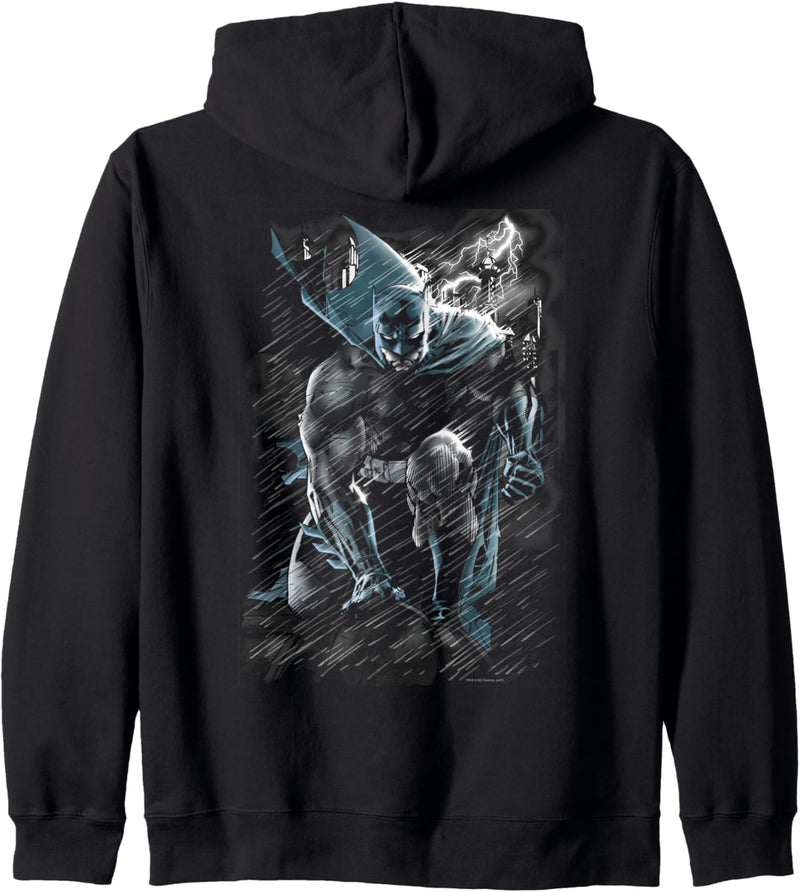 Batman In the Rain Kapuzenjacke