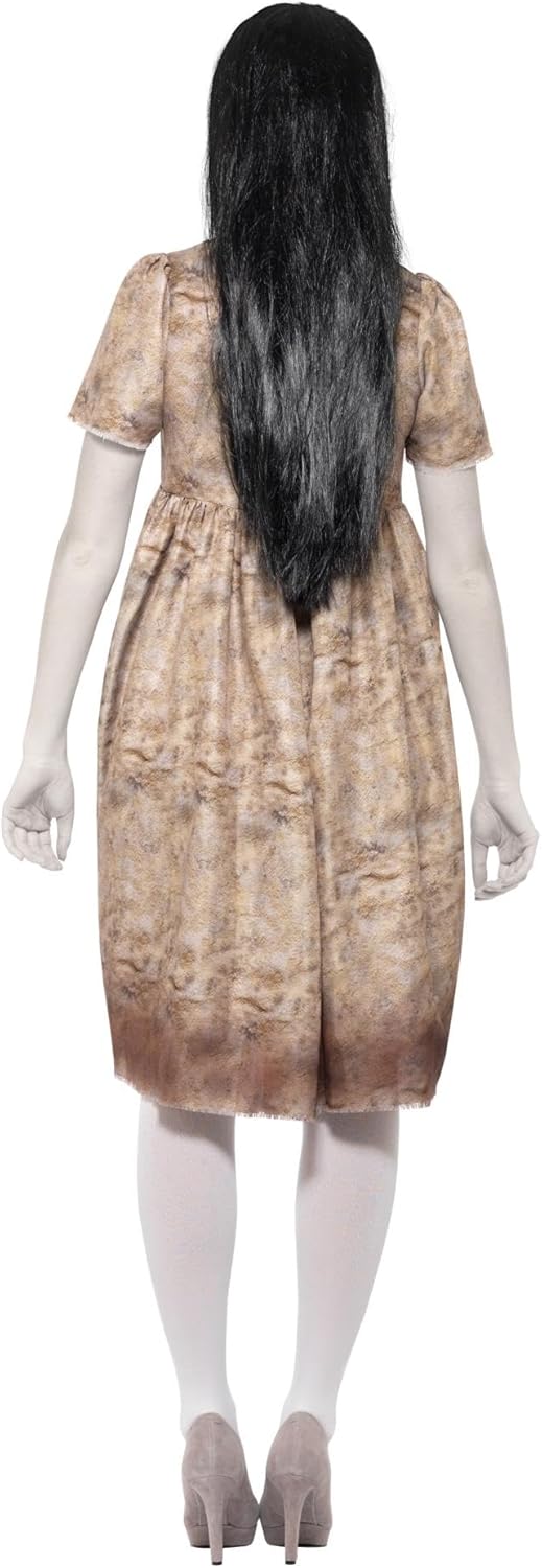 Evil Spirit Costume (M) M - UK Size 12-14 Grau, M - UK Size 12-14 Grau