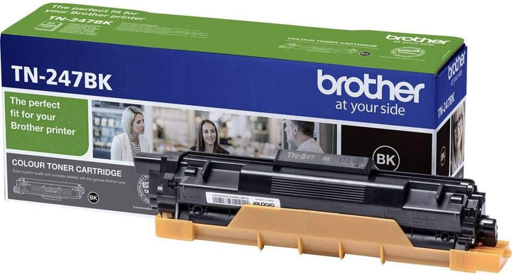 Brother Original TN-247BK Tonerkartusche – Schwarz Single, Single