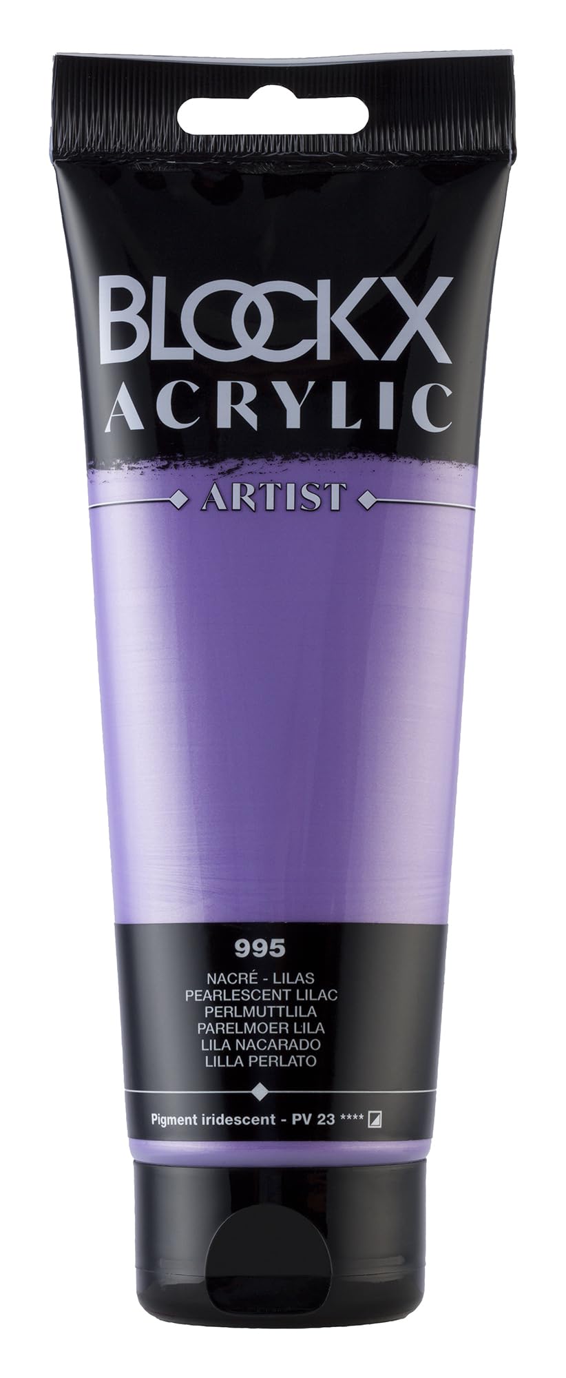 Blockx 61995BXC - Tube 250ml, feine Acrylfarbe, Acrylic Artist, halbdeckend und satiniert, PV 23 Per
