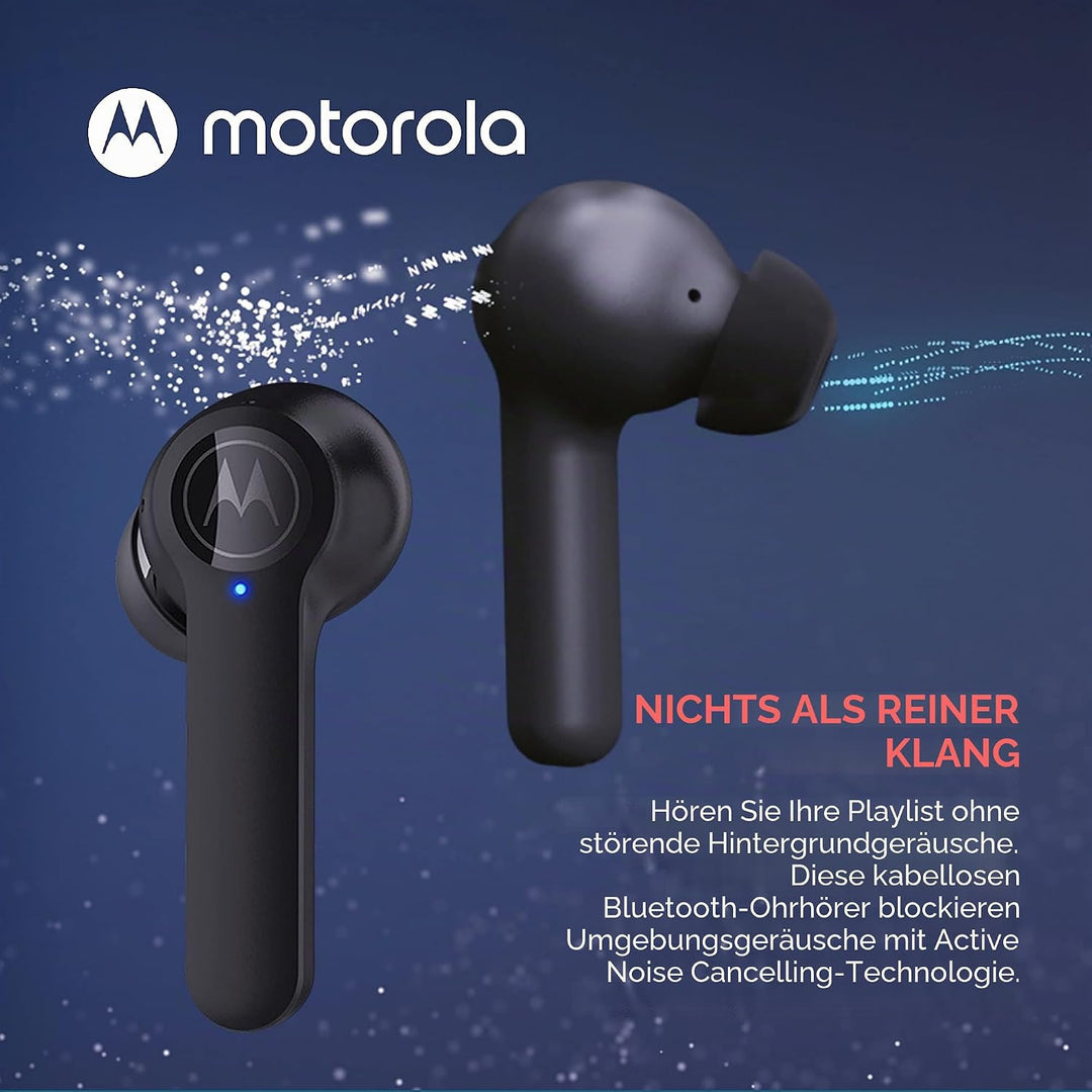 Motorola Sound Moto Buds-S ANC - Kabellose Kopfhörer In Ear - Bluetooth - Active Noise Cancellation