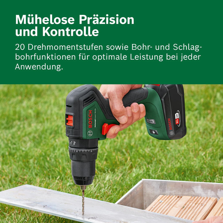 Bosch Home and Garden Bosch Akku Schlagbohrschrauber UniversalImpact 18V-60 (1 Akku, 18 Volt System,