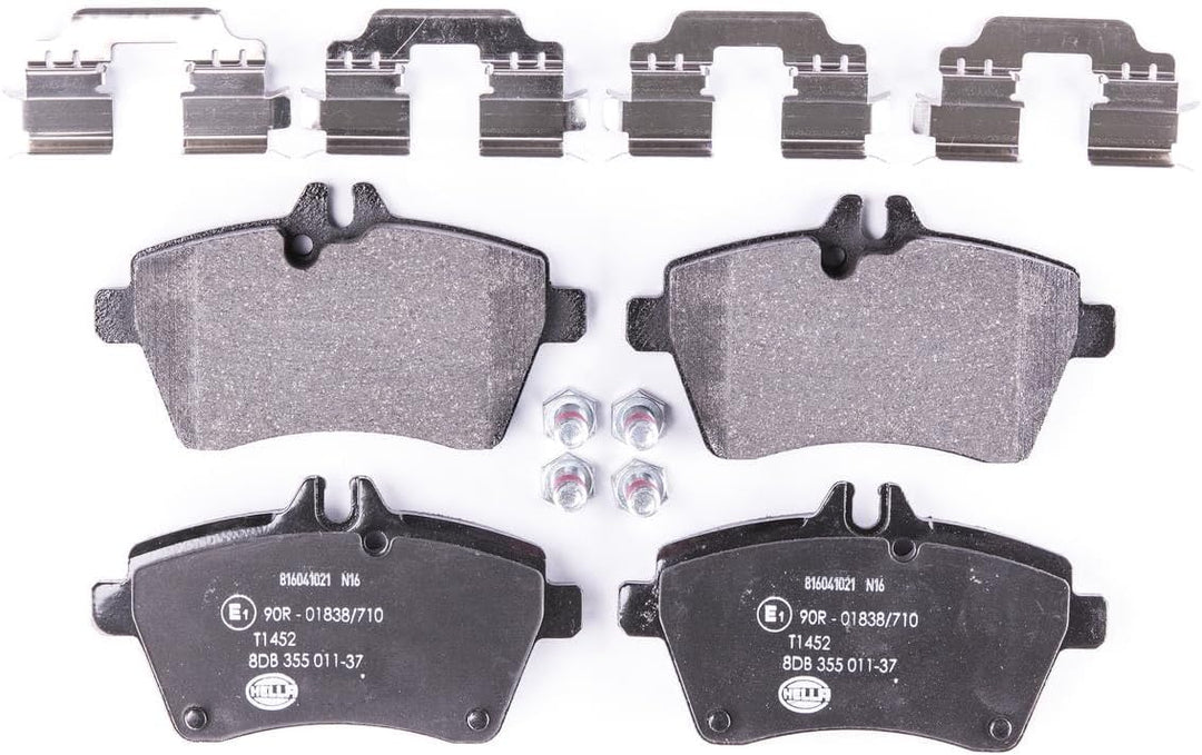 HELLA PAGID 8DB 355 011-371 Bremsbelagsatz - T1452 - Dicke/Stärke: 19mm - Bremssystem: Lucas - für V