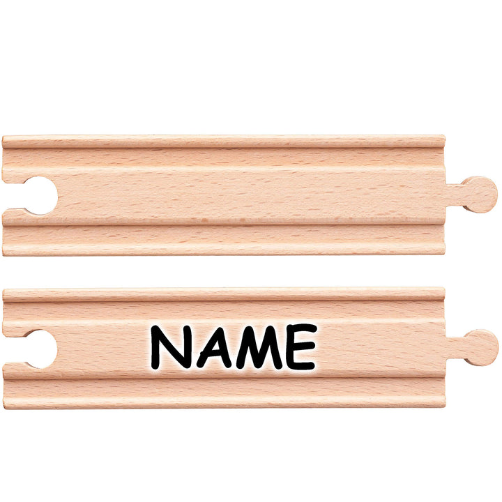Set: 4 Stück Holz - Schienen Artikelwahl gerade & extra lang - für Eisenbahn/Holzeisenbahn - inkl. N