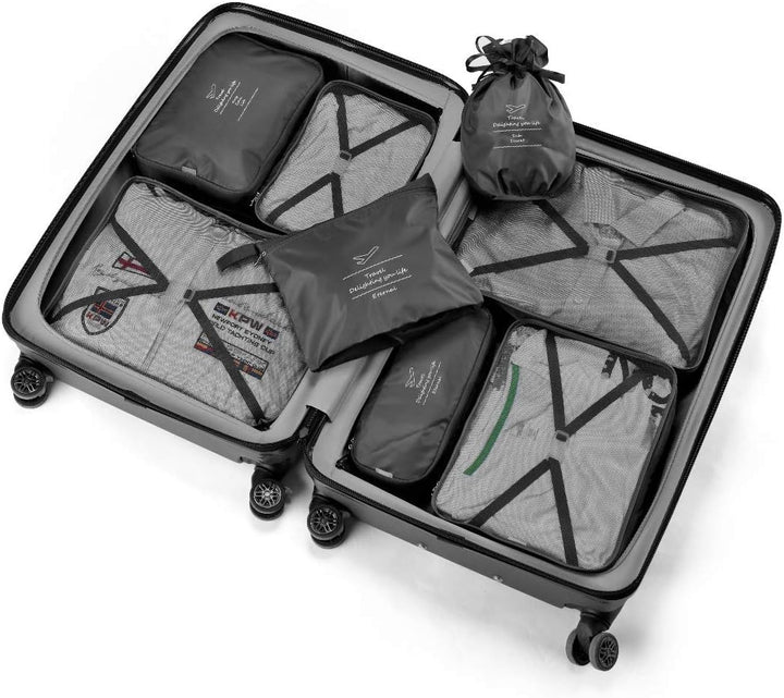 Koffer Organizer Reise Kleidertaschen 8 Sets/7 Farben Travel Gep?ck Organisatoren enthalten wasserdi