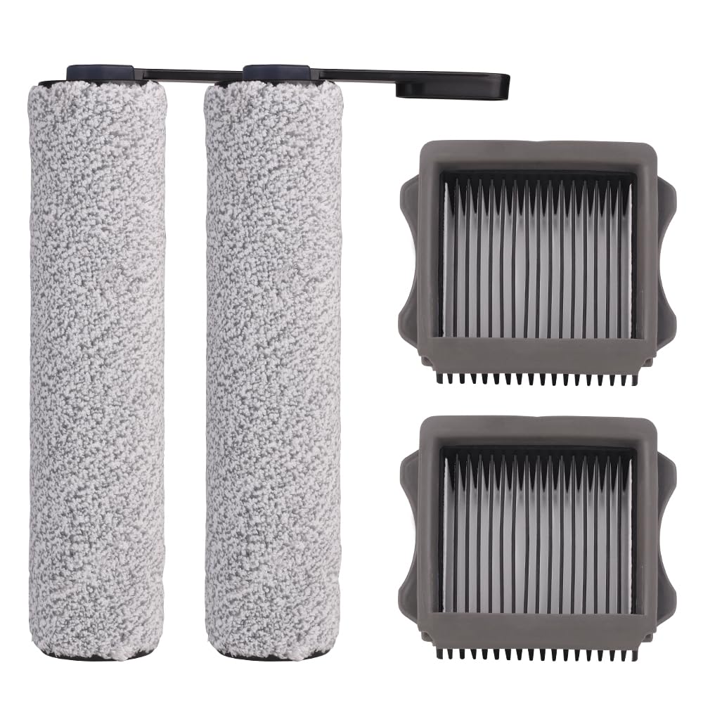 4 Zubehörset für Tineco Floor One S5 / S5 Pro / S5 Pro 2 / S5 Extreme Nass-Trocken Bürstenwalze Ersa