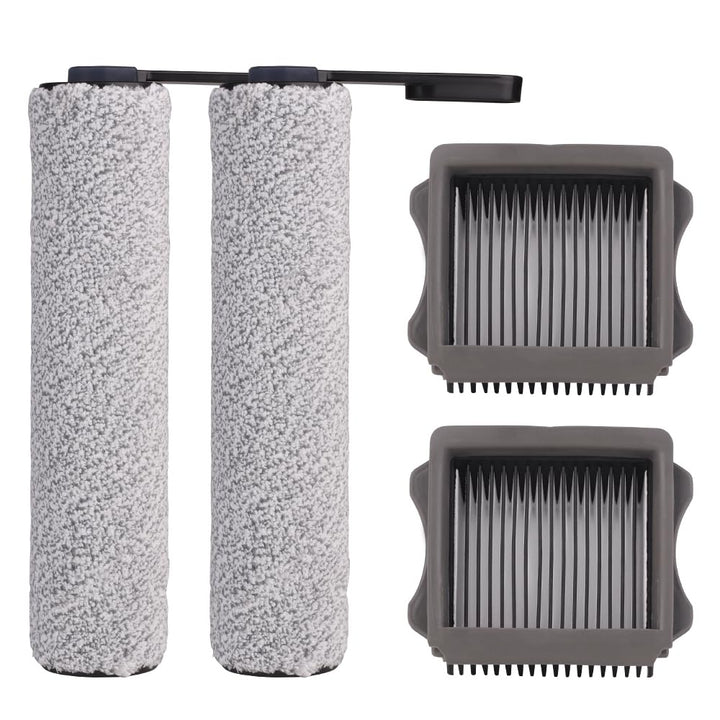 4 Zubehörset für Tineco Floor One S5 / S5 Pro / S5 Pro 2 / S5 Extreme Nass-Trocken Bürstenwalze Ersa