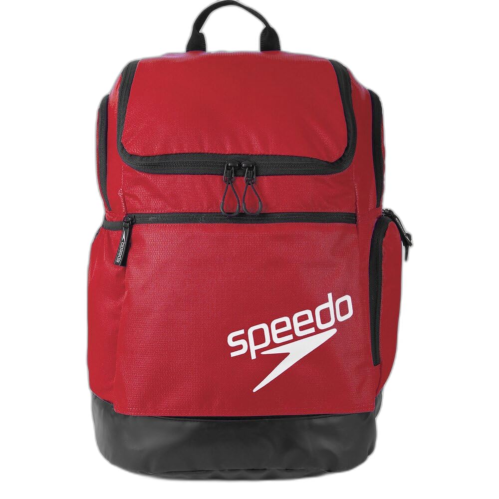 Speedo Unisex Teamster 2.0 Rucksack 35 L | Schwimmtasche | Training | Rucksack Einheitsgrösse Rot, E