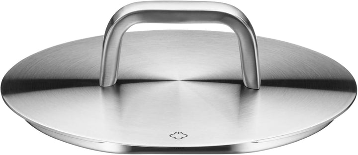 WMF Iconic Kochtopf klein 18cm, Metalldeckel, Fleischtopf Induktion 2,3l, kleiner Topf, Cromargan Ed