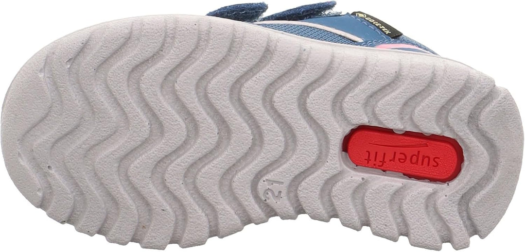 Superfit Baby - Jungen Sport7 Mini Gore-texLauflernschuhe 25 EU Blau Pink 8060, 25 EU Blau Pink 8060