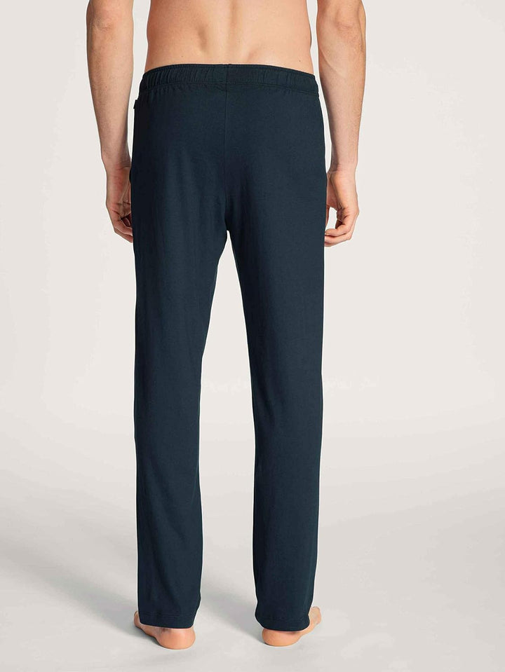 CALIDA Remix Basic Sleep Hose Herren, 100% Baumwolle, mit Seitentaschen 46-48 Dark Sapphire, 46-48 D