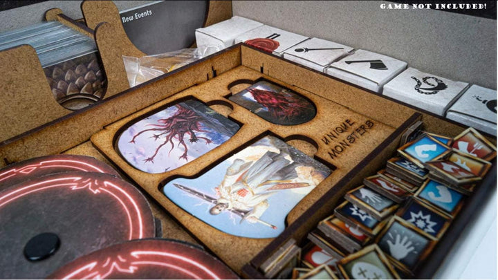 docsmagic.de Organizer Insert for Gloomhaven: Jaws of The Lion Box - Einsatz, Gloomhaven: Jaws of th