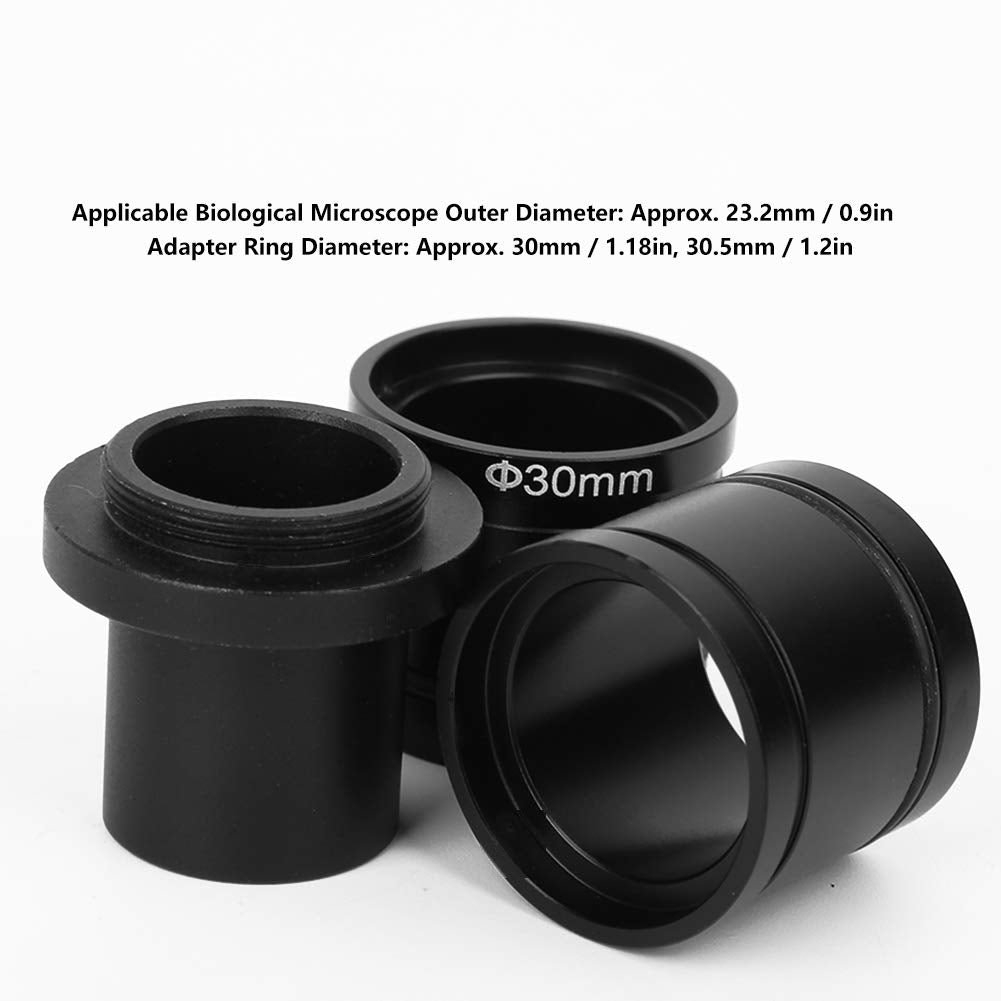 Mikroskopadapter, Digitalmikroskopkamera C-Mount-Adapterobjektiv CCD-Kamera-Schnittstellenadapter Zu
