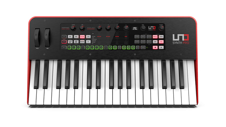 IK Multimedia UNO Synth Pro, Red and Black