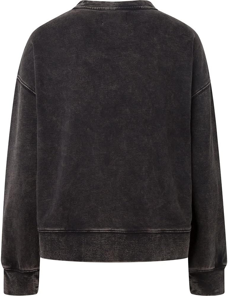 Pepe Jeans Damen Connie Sweatshirt 38 990washed Black, 38 990washed Black
