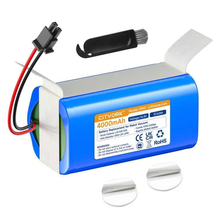CITYORK Li-ion 4000mAh Akku für Honiture G20 Pro, für Bagotte BG800 BG850, für Tikom G8000 Pro, für