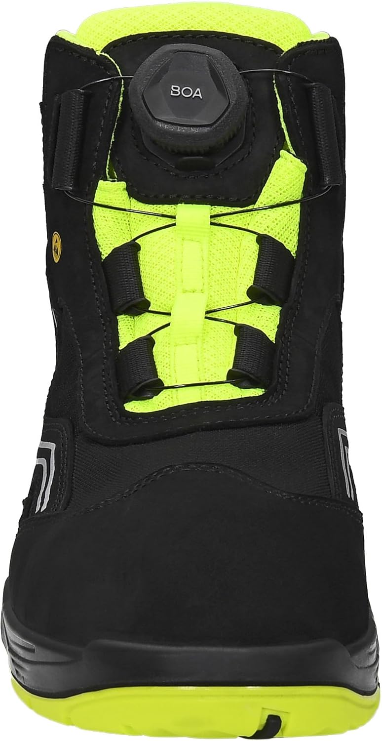 Elten Sicherheitsschnürstiefel "Ambition Boa Mid" ESD S2, Grösse 42, 76752-42 42 EU, 42 EU