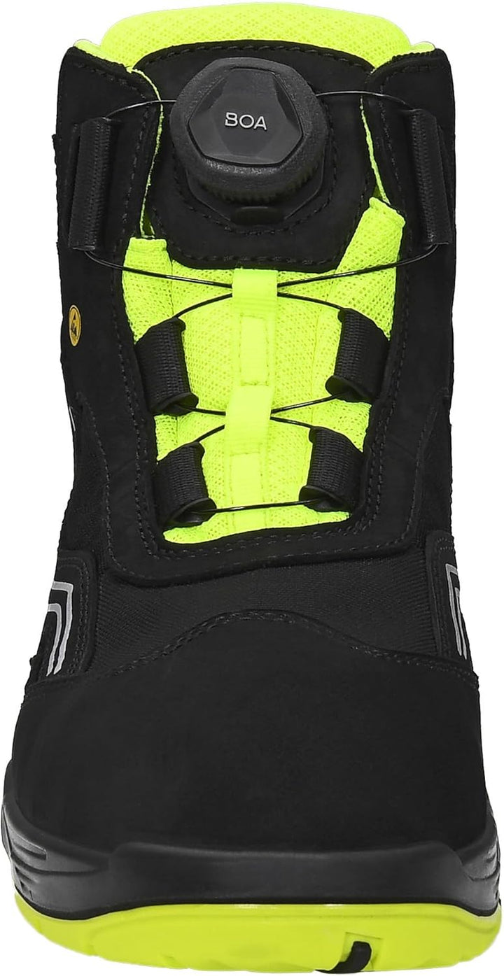Elten Sicherheitsschnürstiefel "Ambition Boa Mid" ESD S2, Grösse 42, 76752-42 42 EU, 42 EU