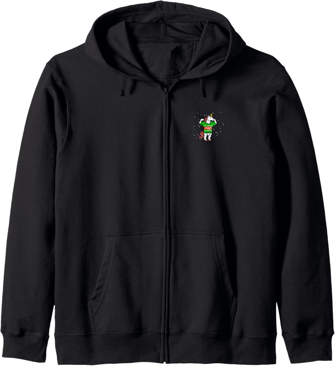 Musclecorn Weihnachten Christmas Einhorn Unicorn Kapuzenjacke
