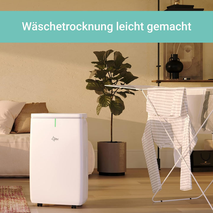 SUNTEC DryFix 20 Lumio Luftentfeuchter – Für Räume bis 63 m2 bzw. 150 m3 – Raumentfeuchter mit 20 l/