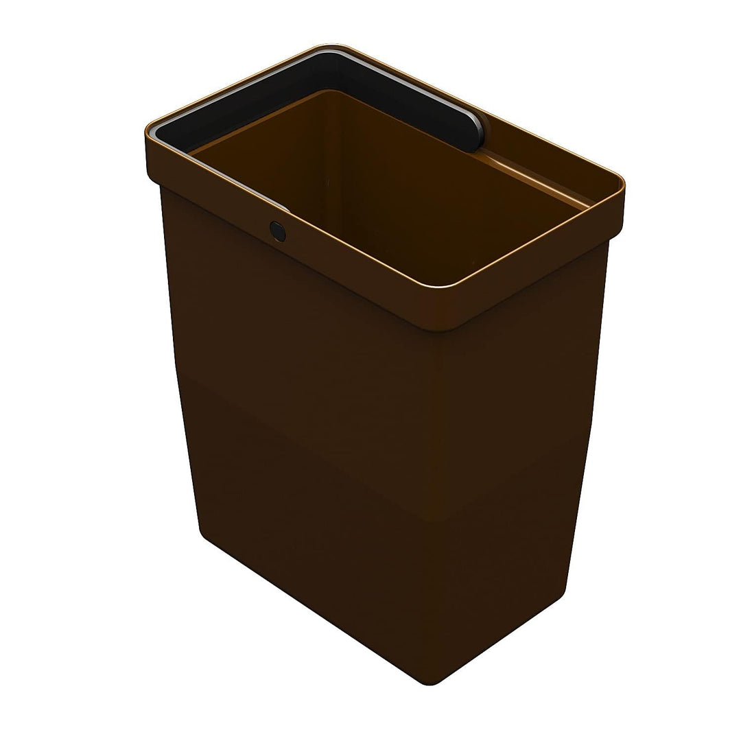 LM 530 ECO | 8-Liter-Mülleimer aus recycelbarem Material | Platzsparender Küchenmülleimer | 15 x 23