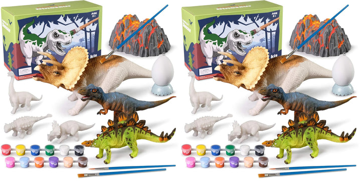 3D-Dinosaurier-Malset für Kinder im Alter von 3–15 Jahren, Kunst- und Bastelsets, Zeichenspielzeug m