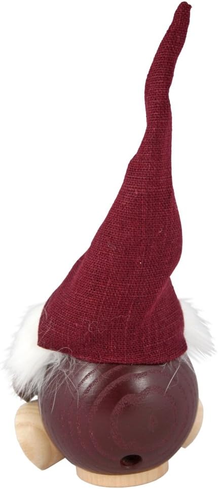 Seiffener Volkskunst | Räuchermann Figur | Duftzwerg 19 cm | Räucherfigur | Räuchermännchen Erzgebir