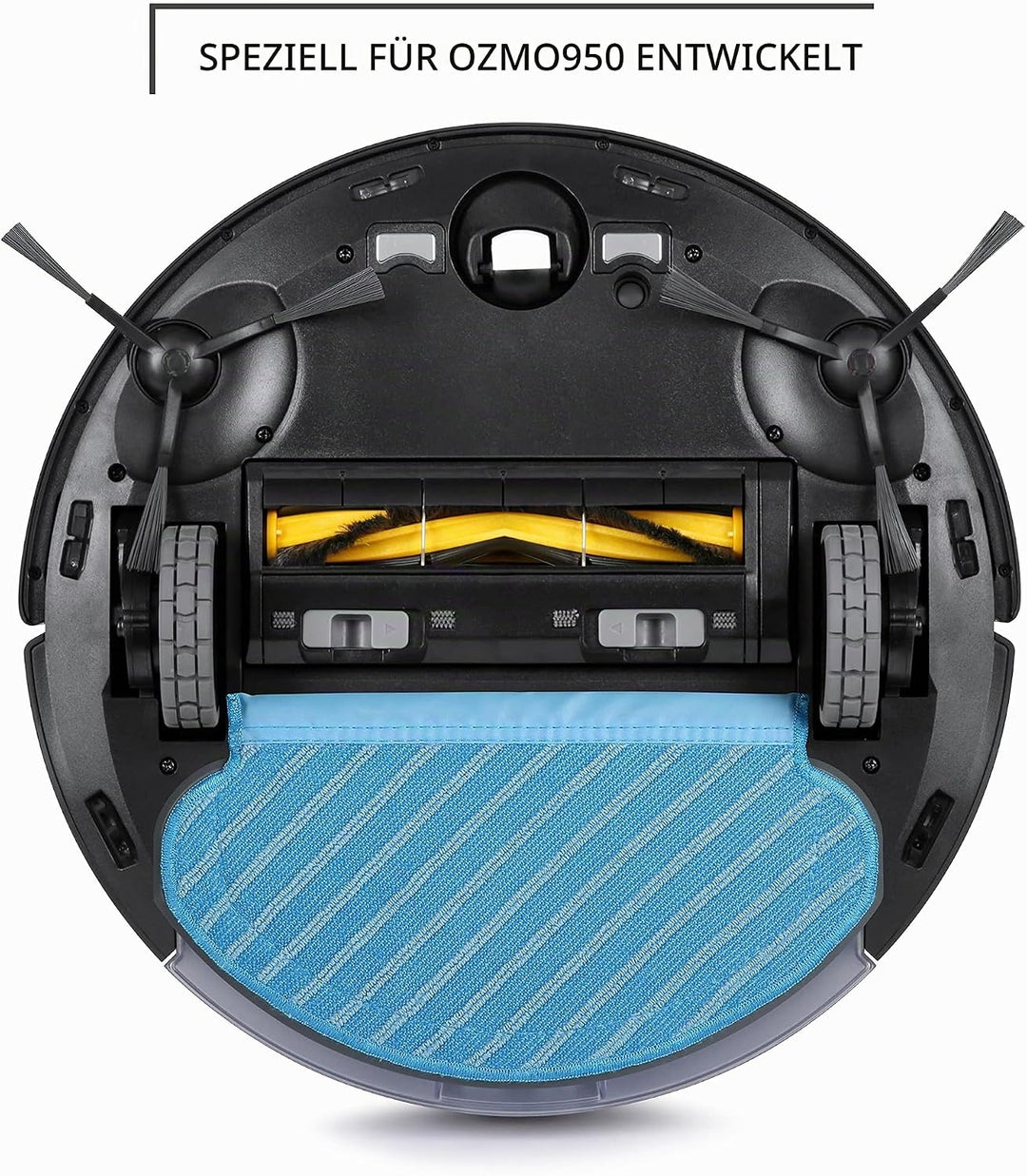 ECOVACS Wischtücher (Wiederverwendbar), 3 Stück – Original Zubehör für DEEBOT OZMO 920 &amp; 950, D-CC3H