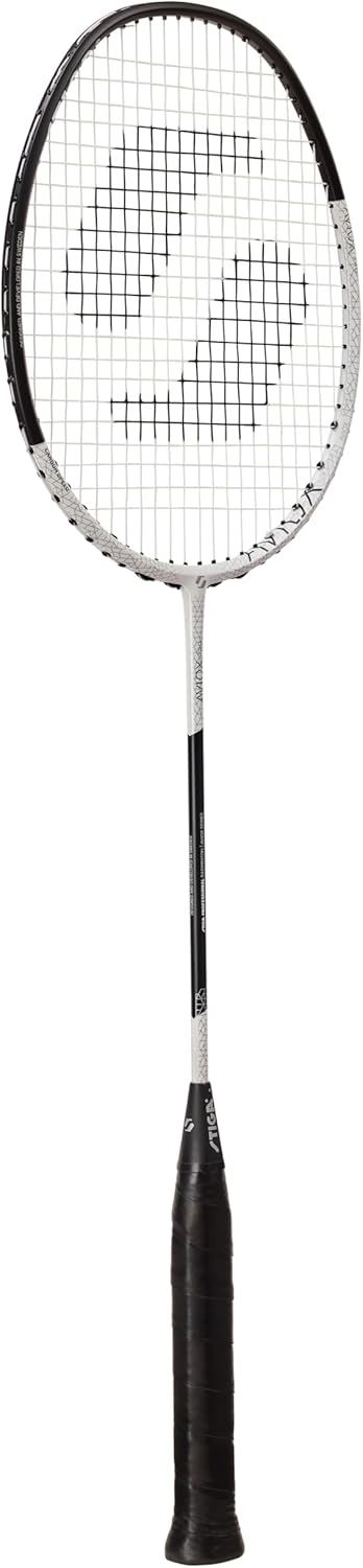 STIGA Badmintonschläger Aviox Pro - Head-Heavy Topschläger mit Exklusiver Kohlefaser für Unschlagbar