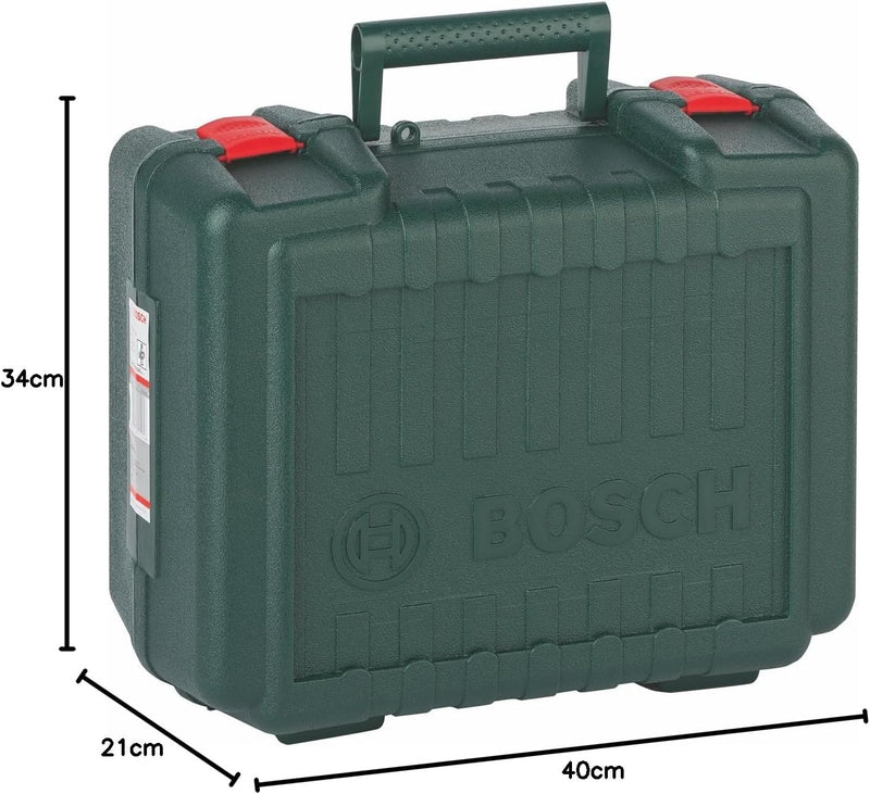 Bosch Professional 2605438643 Tragsystem Tragkasten grün POF 1200AE/1400ACE 405 X 350 X 214, 405 X 3