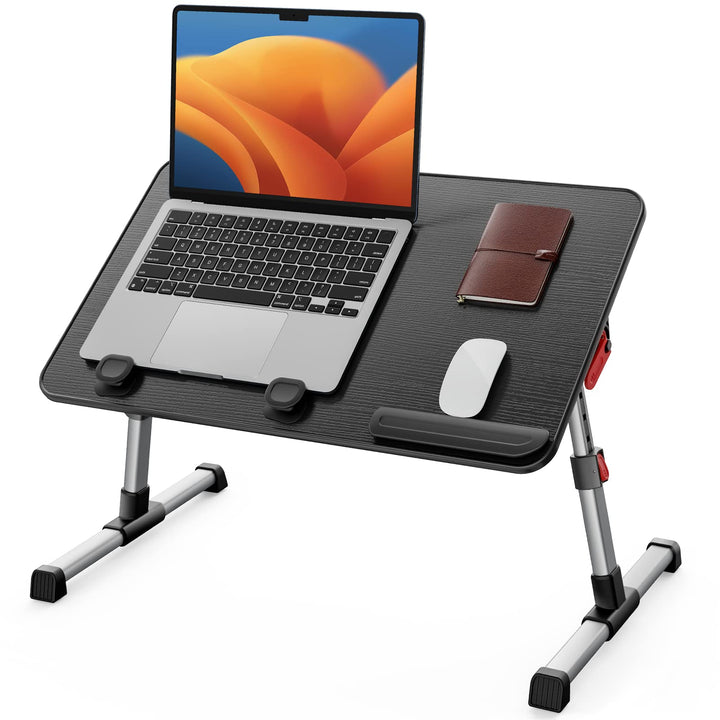 Tisch, SAIJI Betttisch höhenverstellbar, mit 4 einstellbare Winkel, Klappbarer Lapdesk, für Sofa Cou