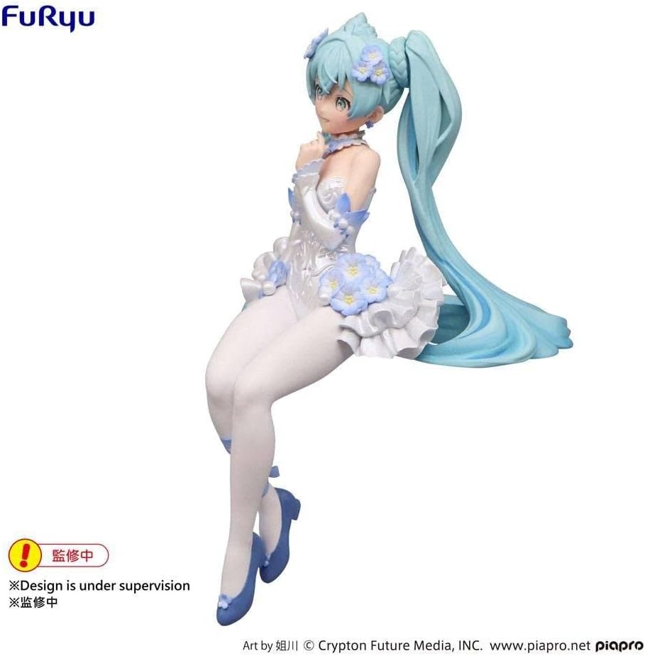 Hatsune Miku - Flower Fairy Nemophila - Statuette Noodle Stopper 15cm