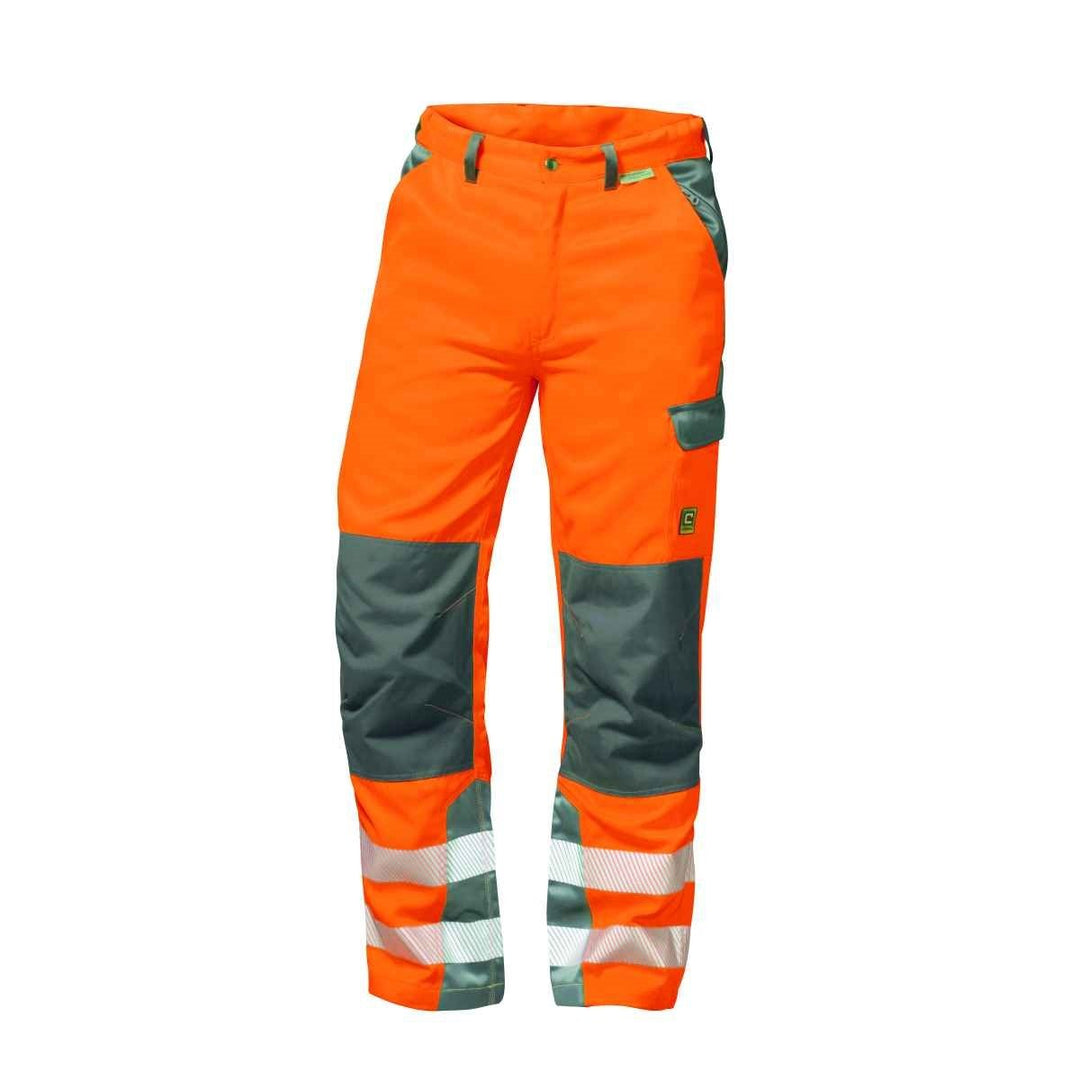 Elysee Warnschutz Bundhose Nizza Grösse 24 fluoreszierend orange/grau