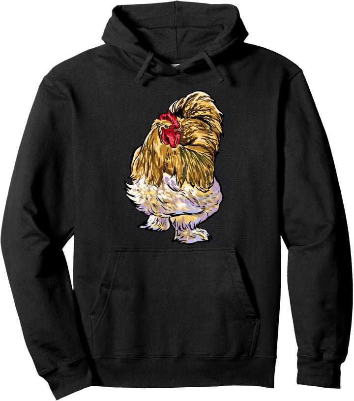 Cochin Hühner Hühnerart Bauer Landwirt Huhn Hahn Pullover Hoodie