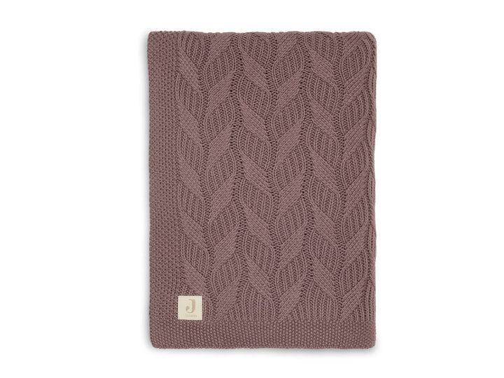 Jollein 516-511-66036 Baby Blanket 75 x 100 cm Spring Knit Chestnut