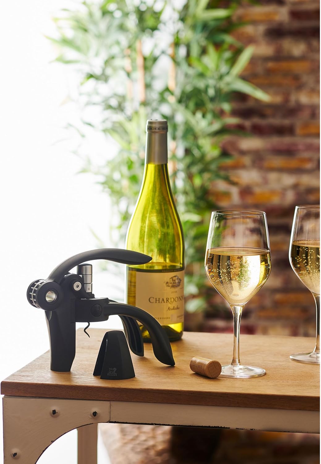 PEUGEOT - Baltaz Dark - Hebelkorkenzieher + Kapselschneider - Für alle Arten von Korken - Weingesche