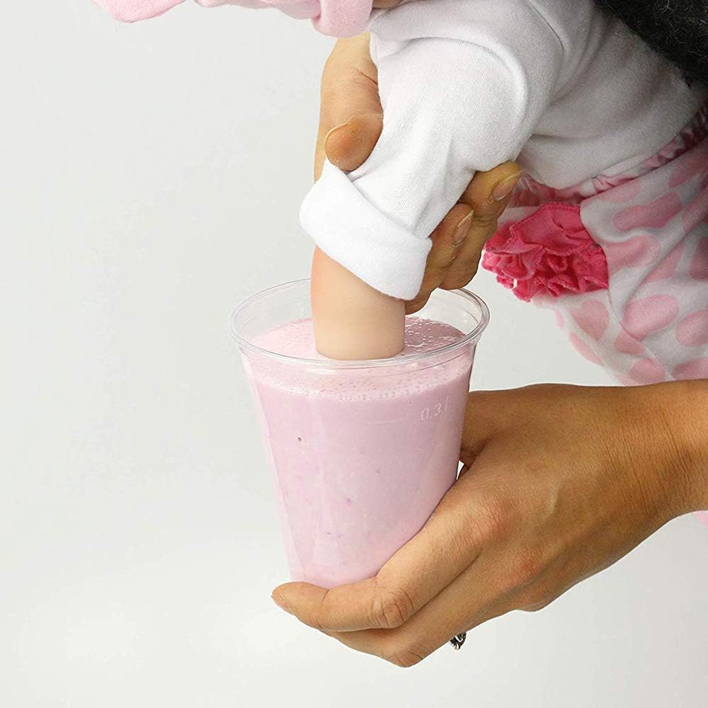 Lucky Hands® Baby Hand & Fuss Gipsabdruck | 0–12 Monate | max. 7 Abdrücke | 450g Abformpulver + 600g
