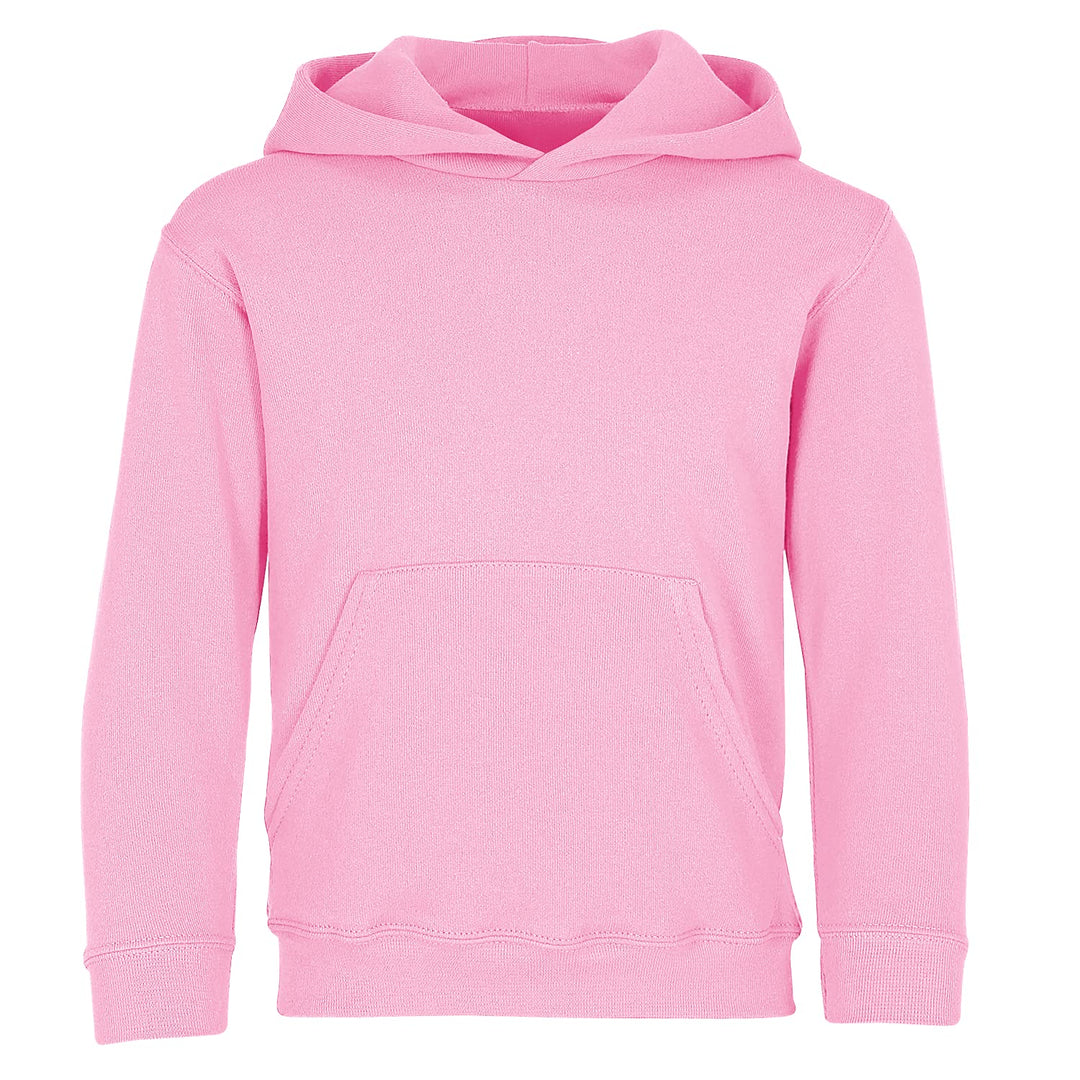 Fruit of the Loom Classic 80/20 Kids Hooded Sweatshirt 140 Light Pink, 140 Light Pink
