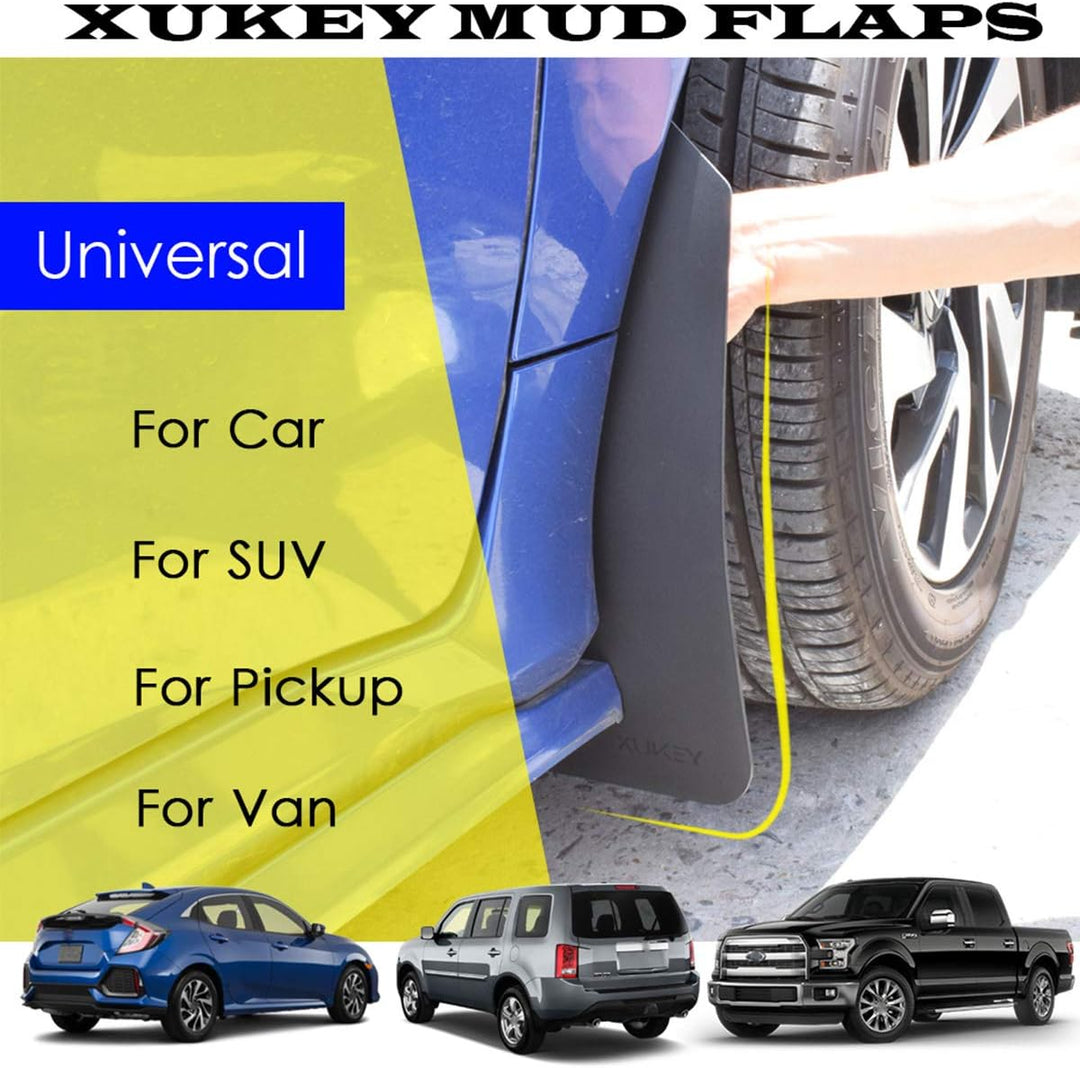 XUKEY 4 stücke set Universal Schmutzfänger Für Auto Pickup SUV Van Lkw Schmutzfänger Spritzschutz Ko
