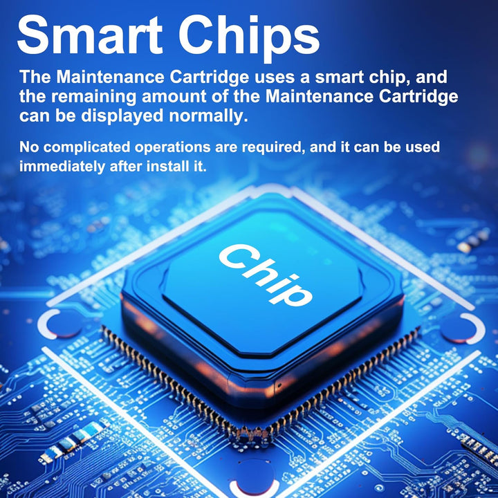 LCL Kompatibel MC-G03 Wartungskassette Maintenance Cartridge (1 Schwarz) Kompatibel für Canon MAXIFY