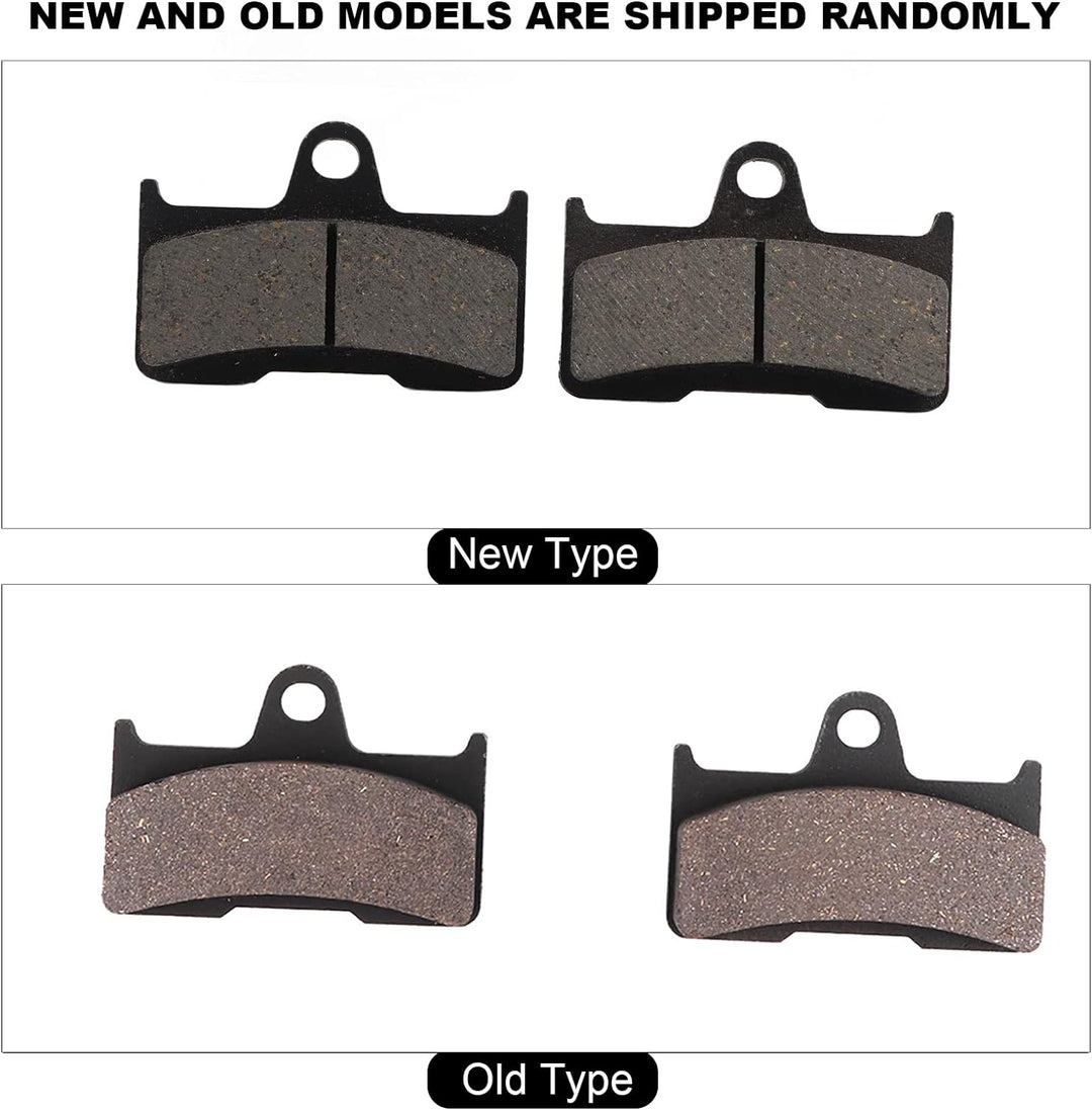 Bremsbeläge Vorne Hinten, Yctze 6Pcs Bremsbeläge Vorne Hinten für CF Moto CF500 500 500CC CF600 600