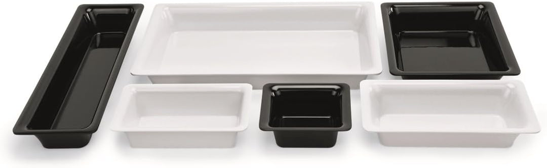 Melamin Gastronormbehälter GN 1/1 Schwarz – 20 mm Tiefe, Premium Qualität – Robuste und langlebige B