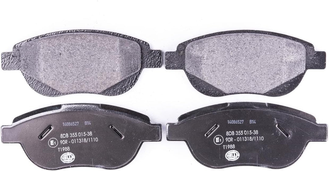 HELLA PAGID 8DB 355 015-381 Bremsbelagsatz - T1988 - Dicke/Stärke: 19.1mm - Bremssystem: Bosch - nic