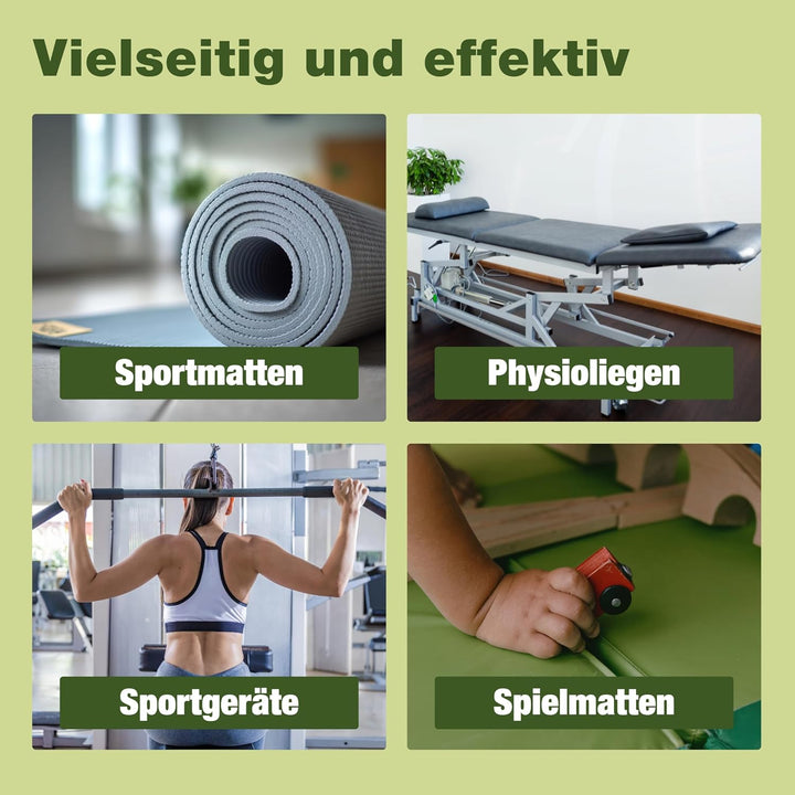 bio-chem Yogamatten-Reiniger - 4x 750 ml inkl. Mikrofasertuch - für Kunststoff- Kork und Textilmatte
