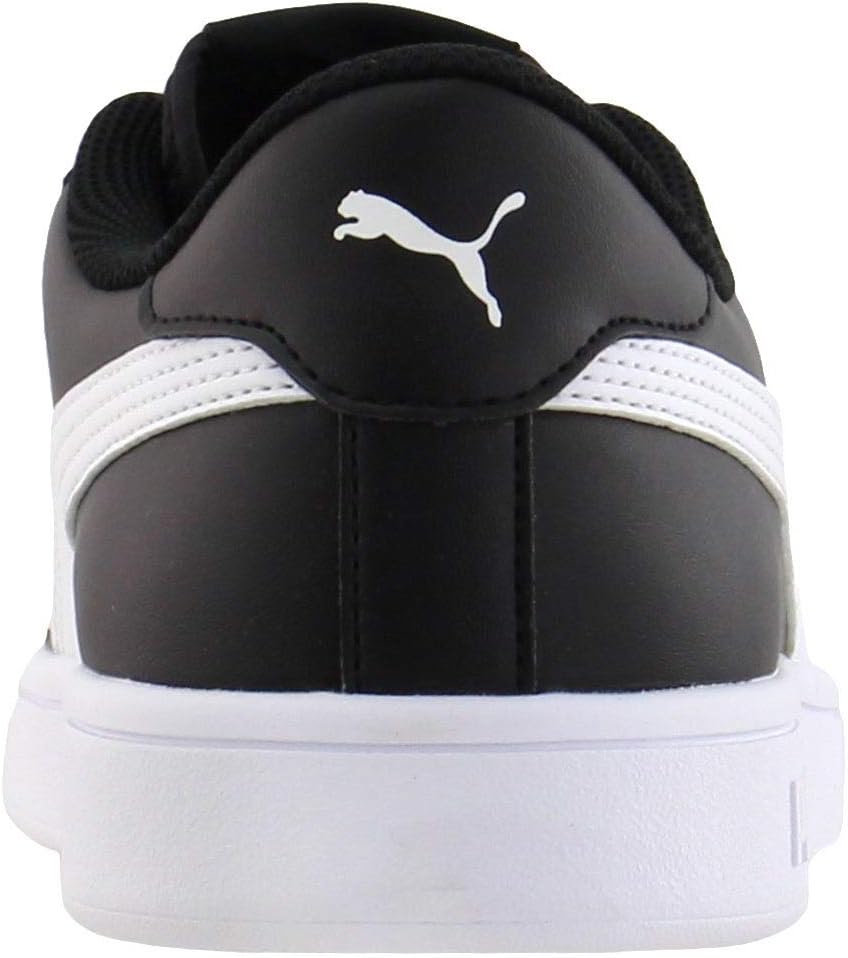 PUMA Herren Smash 2Sneaker 42.5 EU L Schwarz Weiss, 42.5 EU L Schwarz Weiss