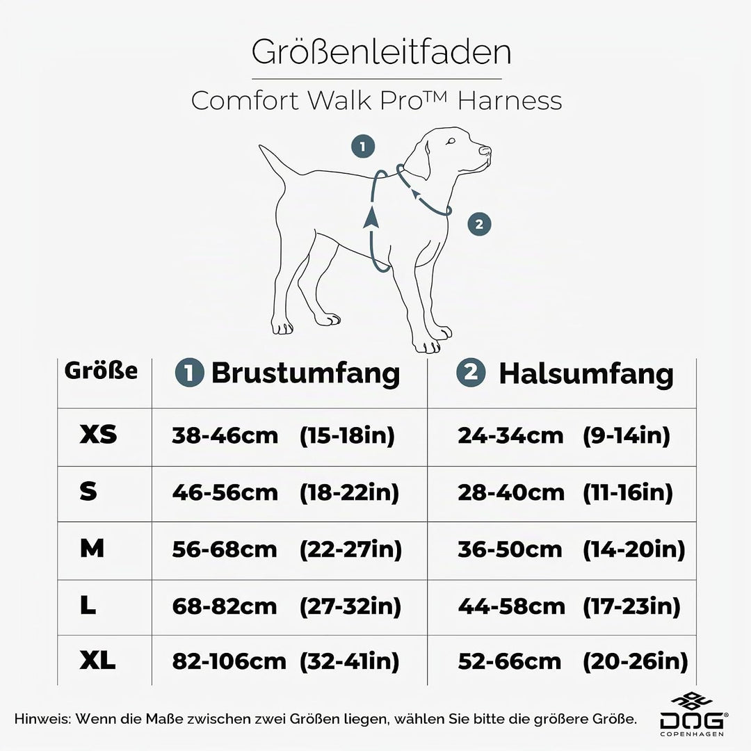 Dog Copenhagen Comfort Walk Pro Geschirr, Mocca (Braun), L braun L, braun L