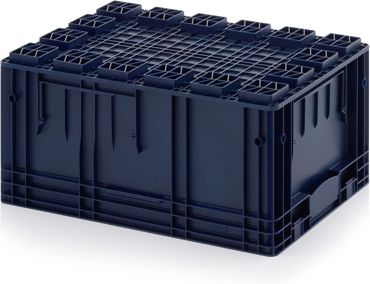 Auer Packaging 4x R-KLT Behälter 60 x 40 x 28 * Kleinladungsträger blau 60x40x28 Eurobehälter Indust