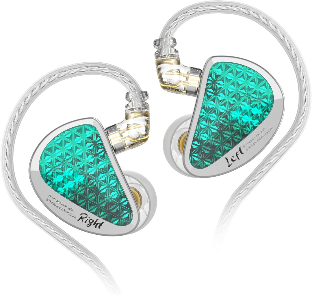 LINSOUL KZ AS16 Pro 16BA Balanced Armature Drivers Earphones HiFi Bass In Ear Monitor Earphones with