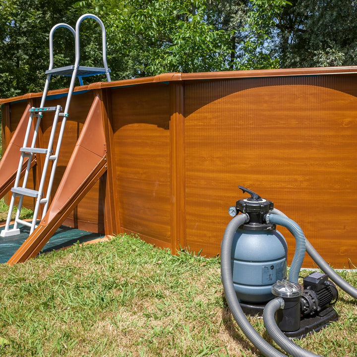Gre FS320 - Sandfilter für Pools, 180 w, 4000 l / h, mit einer Pumpe von 0,24 CV, mit einer Pumpe vo